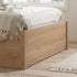 Corxley Rattan Ottoman Bed Oak